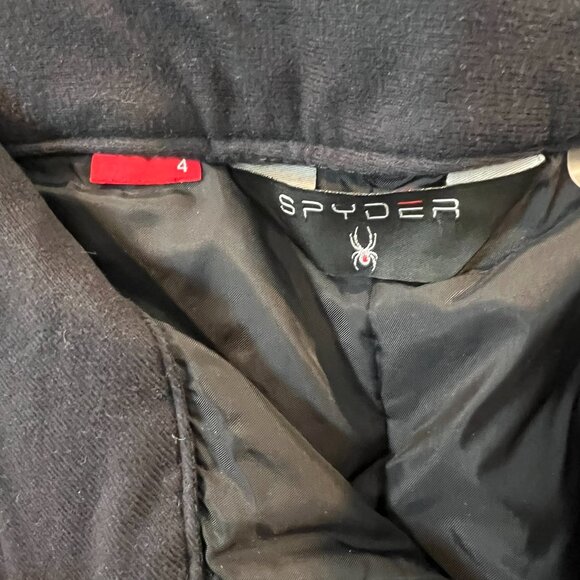 Spyder Gore-Tex Winner Pants sz 4 ONYX/BLACK - Picture 5 of 7